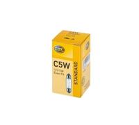 Hella C5W Ampoule Halogène Plaque Immatriculation Feu Intérieur Lampe 12V 5W