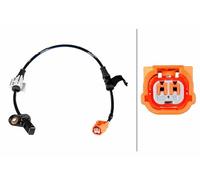 HELLA Capteur 6PU 358 217-491, vitesse de rotation de la roue - 2 pôles - Câble : 468 mm - Avec pince