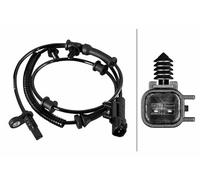 HELLA Capteur 6PU 358 219-191, vitesse de rotation de la roue - 2 broches - Câble : 1020 mm - Avec pince
