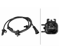 HELLA Capteur 6PU 358 219-201, vitesse de rotation de la roue - 2 broches - Câble : 1085 mm - Avec pince