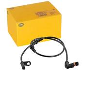 HELLA Capteur ABS 6PU 230 048-241 Essieu avant Type de capteur: Principe de Hall Nombre de contacts enfichables: 2 630mm Compatible avec MERCEDES-BENZ Classe C Berline W204 Classe C Break S204