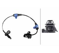 HELLA Capteur ABS 6PU 358 217-551 Essieu arrière Type de capteur: Principe de Hall Nombre de contacts enfichables: 2 498mm