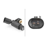 HELLA Capteur de Vitesse Avant à Gauche pour VW Golf IV 1J1 1H1 6N2 Audi A3 8L1