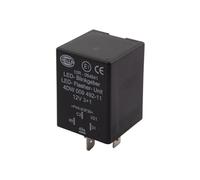 HELLA Centrale clignotante - 12V - 4pôle - inséré - LED - avec support - 4DW 009 492-111