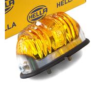 HELLA Clignotant Chromé Gauche Ou Droit Clignotant 12V K (18W) Contact À Crimp