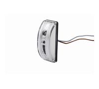 HELLA Clignotant Latéral Encastrable 12 V LED Glasklar, 1 Pièce