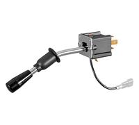 HELLA Commutateur de colonne de direction - avec clignotant/avec avertisseur/avertisseur lumineux - Longueur: 108mm - Câble: 60mm - curved - 6BA 001 539-001