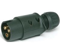 HELLA connecteur 3 pôles, plastique, avec Ü avec 3 bornes à vis, (CuZn)