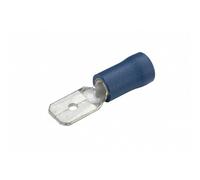 HELLA Connecteur de câbles - bleu - Coupe transversale [mm²] de: 1.5mm² - Coupe transversale [mm²] jusque: 2.5mm² - Fiche plate - 6,3 x 0,8 - Kit - Quantité: 15 - 8KW 044 288-812