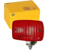 HELLA Feu antibrouillard arrière 2NE 002 985-001 – Halogène 12V, voyant rouge, fiche plate