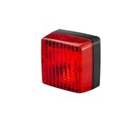 HELLA Feu antibrouillard arrière - Halogène - 12V - Montage en saillie - Couleur du voyant: rouge - Fiche: Fiche plate - droite/gauche - 2NE 003 315-011