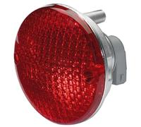 HELLA Feu antibrouillard arrière - Halogène - 12V - Montage encastré - CCC - Couleur du voyant: rouge - Fiche: Fiche plate - arrière - 2NE 302 252-037