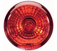 HELLA Feu antibrouillard arrière - Halogène - 24V - Montage encastré - Couleur du voyant: rouge - Câble: 100mm - Fiche: Douille plate - gauche/droite - 2NE 965 039-111