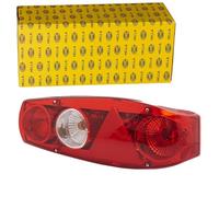 HELLA Feu arrière - Caraluna II - Illumination - 12V - Montage encastré/vissé - ECE - Couleur du voyant: rouge - Fiche: Fiche plate - droite - Quantité: 1 - 2VA 341 419-061