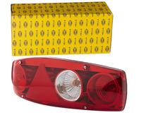HELLA Feu arrière - Caraluna II - Illumination - 12V - Montage encastré/vissé - ECE - Couleur du voyant: rouge - Fiche: Fiche plate - gauche - Quantité: 1 - 2VA 341 419-011