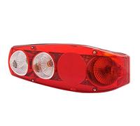 HELLA Feu arrière - Caraluna II - Illumination - 12V - Montage encastré/vissé - ECE - Couleur du voyant: rouge - Fiche: Fiche plate - droite - Quantité: 1 - 2VP 341 419-121