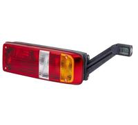 Hella Feu arrière EasyConn I Hybrid 24V saillie/vissé voyant multicolore fiche plate droite