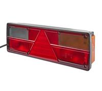 HELLA Feu arrière - EasyConn I - Illumination - 24V - Montage en saillie/vissé - ECE/ADR/GGVS/non SAE - Couleur du voyant: multicolore - Câble: 500mm - Fiche: Fiche plate - 2VP 340 450-501