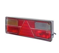 HELLA Feu arrière - EasyConn I - Illumination - 24V - Montage en saillie/vissé - ECE/ADR/GGVS/non SAE - Couleur du voyant: multicolore - Câble: 1700mm - Fiche: Fiche plate - 2VP 340 450-151