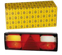 HELLA Feu arrière - EasyConn I - Illumination - 24V - Montage en saillie/vissé - ECE/ADR/GGVS/non SAE - Couleur du voyant: multicolore - Câble: 500mm - Fiche: Fiche plate - 2VP 340 450-511