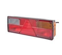 HELLA Feu arrière - EasyConn I - Illumination - 24V - Montage en saillie/vissé - ECE/ADR/GGVS/non SAE - Couleur du voyant: multicolore - Câble: 1700mm - Fiche: Fiche plate - 2VP 340 450-141