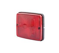 HELLA Feu arrière - Halogène - 24V / 12V - Montage encastré