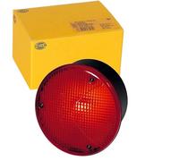 HELLA Feu arrière - Illumination - 12V / 24V - vissé/Montage en saillie - ECE/ADR/GGVS - Couleur du voyant: rouge - Fiche: Fiche plate - droite/gauche - Quantité: 1 - 2TA 964 169-061