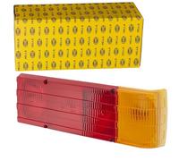 HELLA Feu arrière 2SD 004 460-001 12V ECE montage encastré rouge/jaune fiche plate droite/gauche