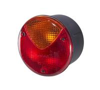 HELLA Feu arrière - Illumination - 24V / 12V - Montage en saillie/vissé - ECE/ADR/GGVS - Couleur du voyant: rouge/jaune - Fiche: Fiche plate - droite/gauche - Quantité: 1 - 2SD 964 169-111