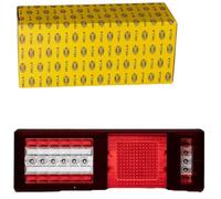 HELLA Feu arrière - LED - 24V - rectangulaire - Montage en saillie - ECE/ADR/GGVS - 7/2pôle - gauche/droite - Pièce - Quantité: 1-2VP 340 970-711