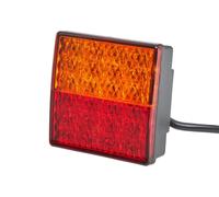 HELLA Feu arrière Phare arrière 2SD 357 029-101 gauche droit 80mm 80mm 34mm