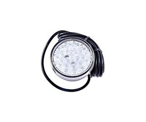 HELLA Feu clignotant - 83mm - LED - 24V - Montage en saillie/vissé - ADR/GGVS - Couleur du voyant: limpide - Câble: 2500mm - avant - Quantité: 1 - 2BE 980 690-301