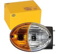 HELLA Feu clignotant - Agroluna - Halogène - 12V - Montage en saillie/vissé - ADR/GGVS - Fiche: Fiche plate - gauche - Quantité: 1 - 2BE 343 130-411