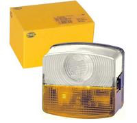 HELLA Feu clignotant 2BE 003 182-101 Halogène 12/24V montage en saillie droite fiche plate