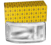 HELLA Feu clignotant - Halogène - 12V / 24V - Montage encastré/Raccord fileté - Couleur du voyant: limpide - Fiche: Fiche plate - avant/droite/gauche - Quantité: 10 - 2BE 004 119-021