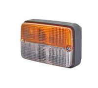 HELLA Feu clignotant - Halogène - 12V - Montage en saillie/vissé - Fiche: Fiche plate - gauche/avant/droite - Quantité: 168 - 2BE 997 131-207