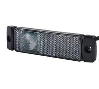 HELLA Feu de position 2PG 008 645-321 gauche avant droit 130mm 32mm 16mm