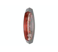 HELLA Feu d'encombrement - Halogène - 12V - Montage en saillie - ECE - Couleur du voyant: transparent/rouge - droite/Montage en saillie latéral - 2XS 008 479-011