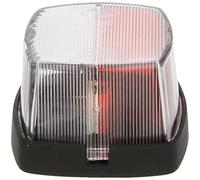 HELLA Feu d'encombrement - Halogène - 6/12V / 24V - Montage en saillie - ECE - Couleur du voyant: transparent/rouge - Montage en saillie latéral - Jeu - 2XS 005 639-002