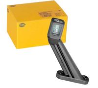HELLA Feu d'encombrement - LED - 12V / 24V - ECE/ADR/GGVS - Câble: 150mm - Fiche: Douille plate - droite/Montage en saillie latéral - 2XS 011 744-161