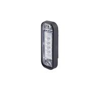 HELLA Feu éclaireur de plaque - LED - 12V - Montage encastré/Raccord fileté - CCC/ADR/GGVS - Couleur du voyant: limpide - Fiche: Fiche plate - supérieur/extérieur - Quantité: 1 - 2KA 010 278-311