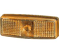HELLA Feu latéral - Halogène - 12V / 24V - Montage en saillie - ECE/ADR/GGVS - Couleur du voyant: jaune - gauche/droite - 2PS 006 717-077