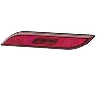 HELLA Feu latéral - Shapeline Style - LED - 12V / 24V - Montage en saillie/collé - SAE - Couleur du voyant: rouge - Câble: 250mm - Fiche: AMP - 2pôle - gauche - Quantité: 1 - 2PS 013 307-011
