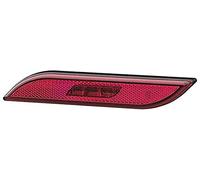 HELLA Feu latéral - Shapeline Style - LED - 24V / 12V - Montage en saillie/collé - SAE - Couleur du voyant: rouge - Câble: 250mm - Fiche: Douille plate - 2pôle - gauche - 2PS 013 307-031