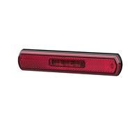 HELLA Feu latéral - Shapeline Tech - LED - 12V / 24V - Montage en saillie/vissé - SAE - Couleur du voyant: rouge - Câble: 2100mm - Fiche: Douille plate - 2pôle - droite/gauche - 2PS 013 303-131