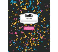 hella FOCUSED - Tunnel Vision Edition: Composition Book for Students Who Grind with Grit and Color