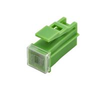 HELLA Fusible - Bloc fusible PAL série 1 - 30A - vert - Fiche: Femelle - Quantité: 1 - 8JS 740 026-611