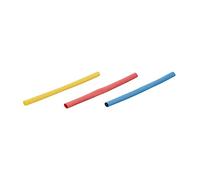HELLA Gaine thermorétractable - Taux de retrait/de contraction: 2:1 - Ø1/Ø2: 2,4/1,2mm - Longueur: 50mm - bleu/jaune/rouge - 9MJ 178 458-002
