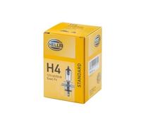 Hella H4 Ampoule Halogène Phares Antibrouillard 12V 60/55W Plage Standard OEM