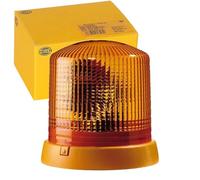 HELLA Halogène Gyrophare - KL 8000 - 12V - jaune - Montage en saillie/vissé